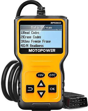 Автомобільний сканер MOTOPOWER MP69033 OBD2, фото 1