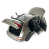 Машинка металева Audi Q5 Ауді срібна 1:24 звук світло інерція відкр двері багажник капот гумові колеса 20*8,5*8см (AP-2014), фото 7