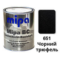 651 Черный трюфель Металлик база авто краска Mipa 1 л