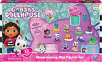 Набор Волшебный домик Габби 12 шт Gabby's Dollhouse Meow-Mazing Mini Spin Master 6062991