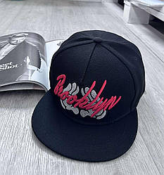 Кепка снепбек (Snapback)  Brooklyn La Familia Чорний 56-61р (9042)