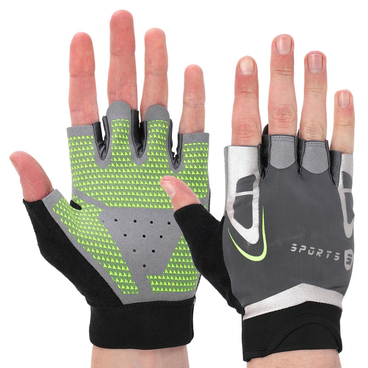 Рукавички для фітнесу та силових тренувань BC-307 (розміри M-XL), фото 1