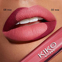 Kiko Milano Стійка помада Dolce Diva Long Lasting 03 Насичений рожевий