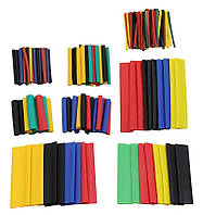 Трубка термоусадкова 1 2 3 4 6 8 10 14 мм кольорова 328 шт (001135)