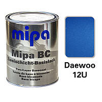 Daewoo 12U Металлик база авто краска Mipa 1 л