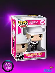 Барбі фігурка Фанко Вестерн Кен Funko Pop Western Ken ігрова вінілова фігурка #1446