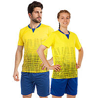 Форма футбольная Zelart Vogue CO-5021 размер 2xl цвет желтый-синий se