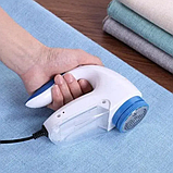 Машинка для видалення катишок електрична з контейнером для ворсу, живлення від мережі Біла, MK-5880, фото 8