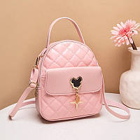 Рюкзак для девочки, розовый. Детская сумка / рюкзачок для детей