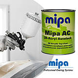 601 Чорна Акрилова авто фарба Mipa 1 л (без затверджувача), фото 4