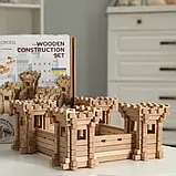 Дитячий дерев'яний конструктор Оборонні мури, 282 деталі, фото 5