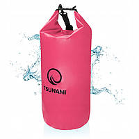 Гермомішок TSUNAMI Dry Pack 30 л водозахисний Pink (P-5907739314093)