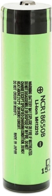 Аккумулятор 18650 Li-Ion Panasonic Panasonic NCR18650GA 3500mAh  10A 4.2/3.6/2.5V, фото 1