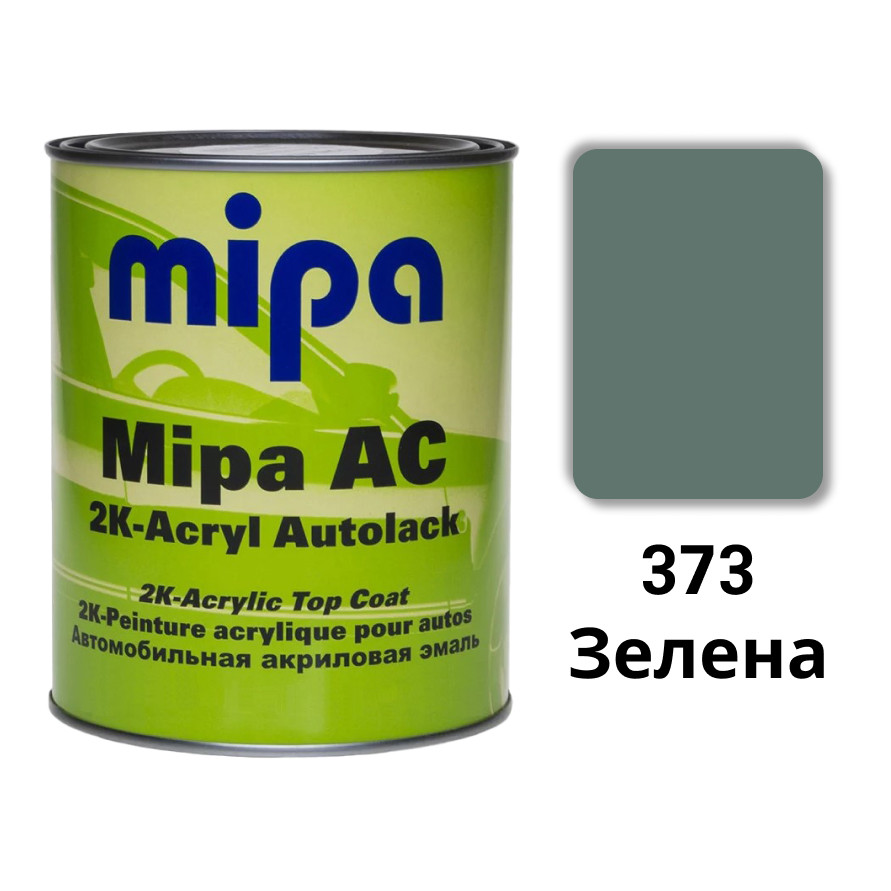 373 Зелена Акрилова авто фарба Mipa 1 л (без затверджувача)