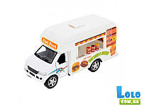 Вантажівка інерційний Kinsmart "Fast Food Truck" (KS5257W) (40432)