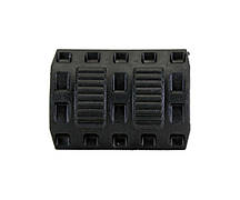 Захисна накладка DLG Tactical (DLG-063) 5 см на планку Picatinny (полімер) чорна