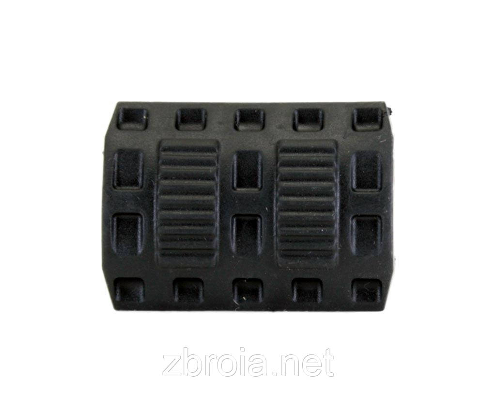 Захисна накладка DLG Tactical (DLG-063) 5 см на планку Picatinny (полімер) чорна