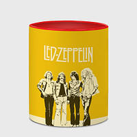Чашка з принтом «Led Zeppelin» (колір чашки на вибір)