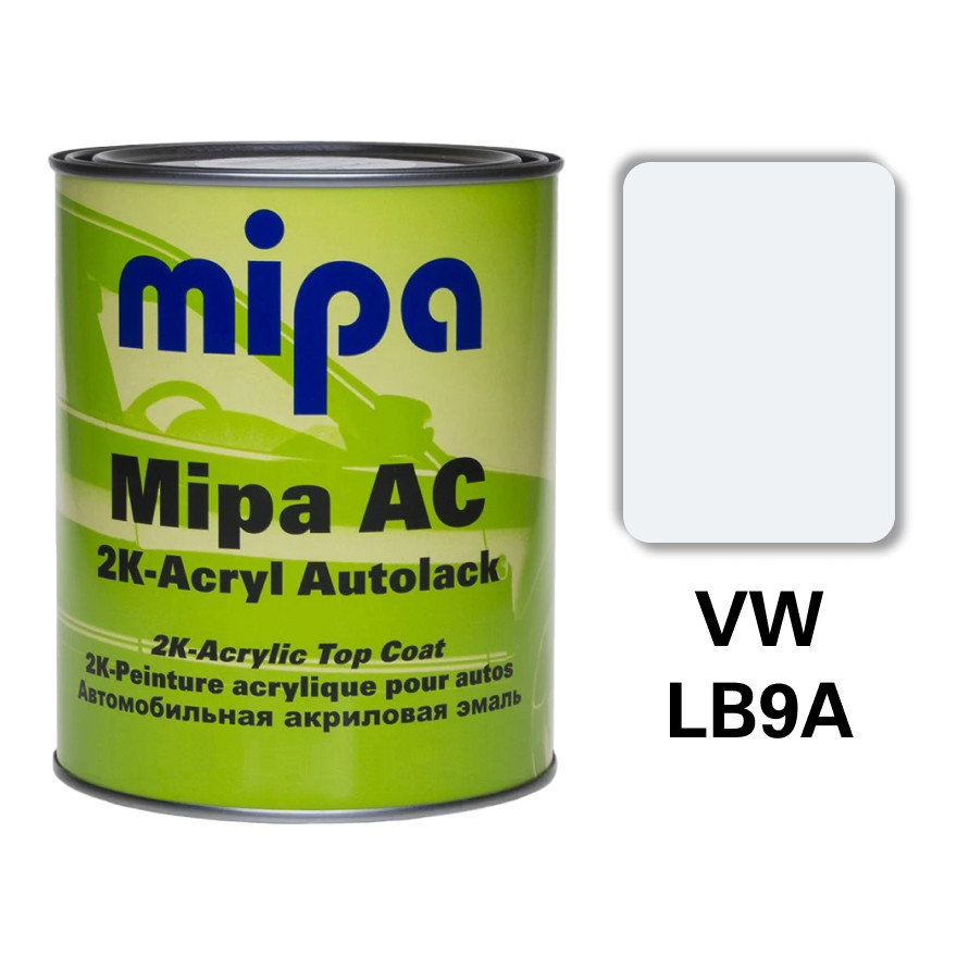Volkswagen LB9A Акрилова авто фарба Mipa 1 л (без затверджувача)