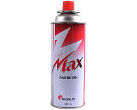 Газовый баллон MaxSun 420ml/220gr зима-лето (Красный) дубл