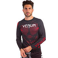 Комплект компрессионный мужской лонгслив и штаны VNM CO-8136-8236 размер 2xl цвет черный-красный se