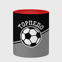 Чашка с принтом «Торпедо» (цвет чашки на выбор)