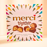 Конфеты шоколадные Merci Together ассорти 175г, Германия