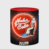 Чашка з принтом «Nuka Cola 2» (колір чашки на вибір)