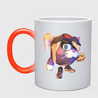 Чашка хамелеон Эволюция Котят Chicken Gun Мурка 330 мл (цвет чашки на выбор)