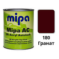 180 Гранат Акриловая авто краска Mipa 1 л (без отвердителя)