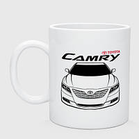 Чашка керамическая Логотип Тойота Камри 330 мл