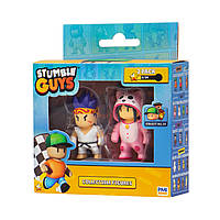 Набор коллекционных фигурок STUMBLE GUYS - СЭНСЭЙ ФАЕРФИСТ И МЯУМЕР (2 фигурки, 6 cm)