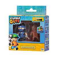 Набор коллекционных фигурок STUMBLE GUYS - НИНДЗЯ КАЙ И КАПИБАРА (2 фигурки, 6 cm)