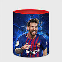Чашка с принтом «Лионель Месси Барселона 10» (цвет чашки на выбор)