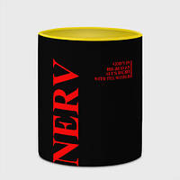Чашка с принтом «Nerv logo» (цвет чашки на выбор)