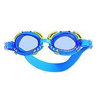 Детские очки для плавания, синие дубл