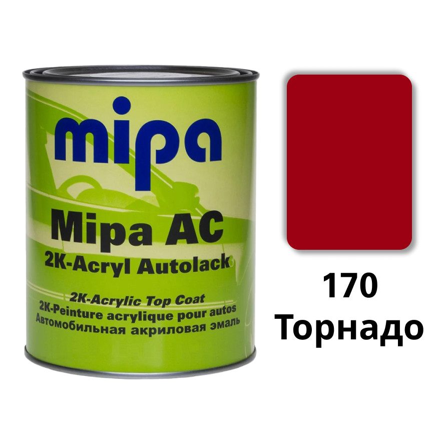 Автофарба акрилова Mipa 170 Торнадо 1 л (без затверджувача)