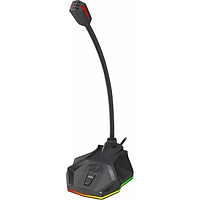 Стримовый микрофон Redragon Stix GM99 RGB с подсветкой USB кабель 1.8м дубл