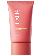 Солнцезащитный крем с коллагеном BLIV:U Collagen Bouncing Sunscreen 50 ml