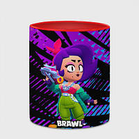 Чашка с принтом «Лола Brawl Stars Игра» (цвет чашки на выбор)