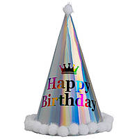 Ковпак "Феєрія свята", сірий, 24 см ELISEY