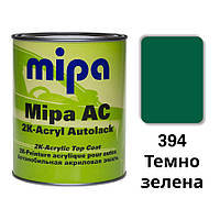 394 Темно-зеленая Акриловая авто краска Mipa 1 л (без отвердителя)