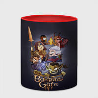 Чашка с принтом «Спутники Baldurs Gate 3» (цвет чашки на выбор)