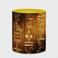Чашка с принтом «Assassin`S Creed origins» (цвет чашки на выбор)