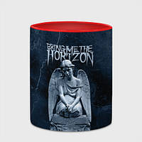 Чашка с принтом «Bring Me The Horizon Angel» (цвет чашки на выбор)