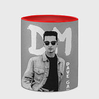 Чашка с принтом «Dave Gahan - Depeche Mode» (цвет чашки на выбор)