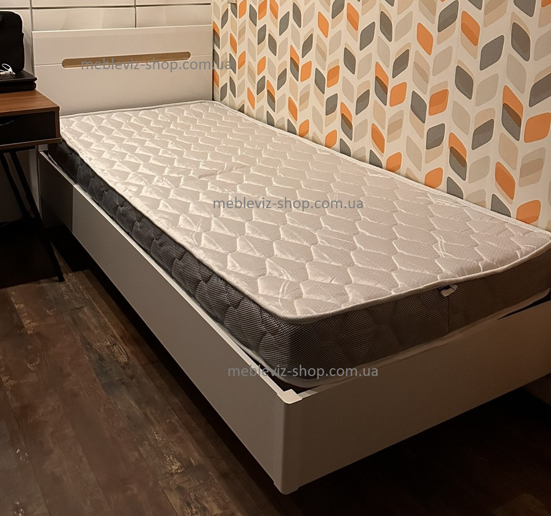 Ліжко Б'янко 90 білий глянець, фото 1