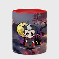 Чашка с принтом «Японский вампир - малолетка - сакура» (цвет чашки на выбор)