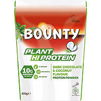 Протеин Mars & Snickers Bounty Plant Protein Powder 420g (Dark chocolate coconut)