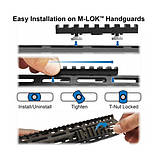 Планка Пікатіні M-LOK 13 Slot Polymer Койот, фото 8